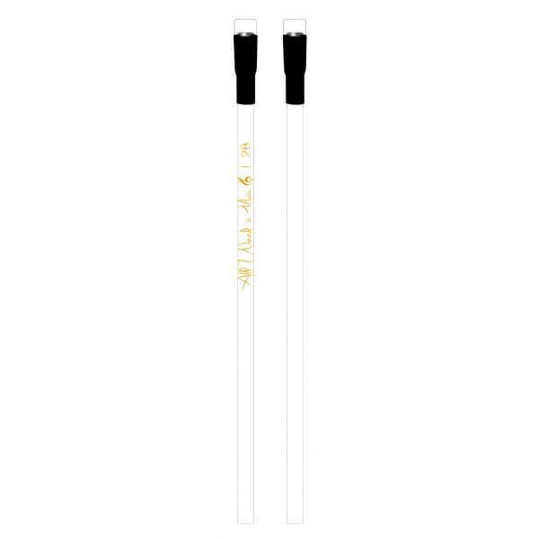 Bleistift "All I Need is Music" magnetisch